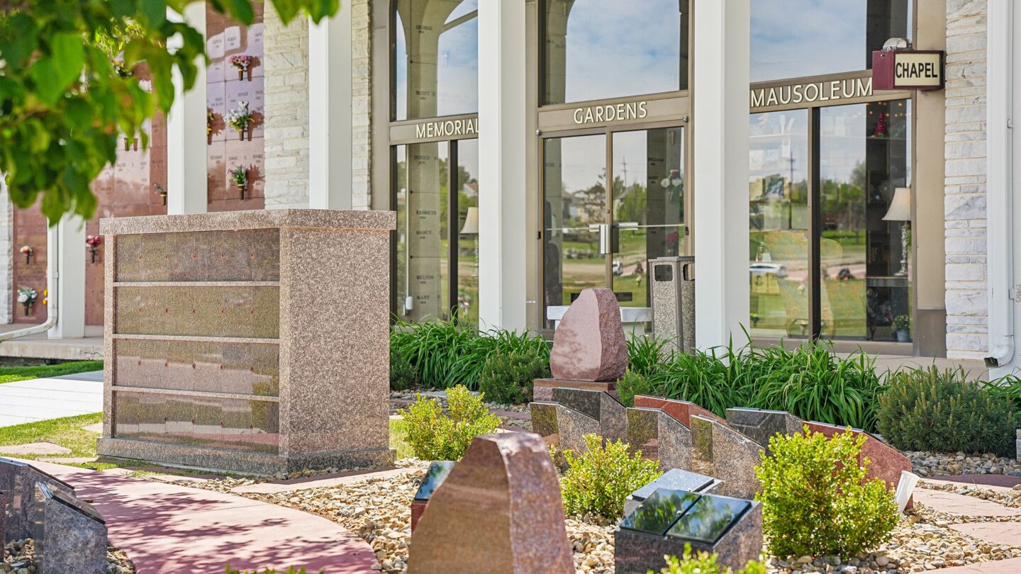 Cremation garden at Memorial Gardens Funeral, Cremation & Cemetery
