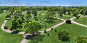 Cemetery grounds at Mount Olivet Funeral Home & Cemetery