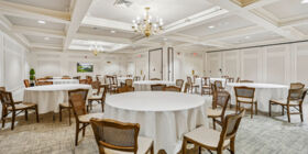 Celebration of life venue for services, gatherings and receptions at Waring-Sullivan Birchcrest Funeral & Cremation Service