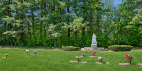 Unique feature at Highland Memory Gardens