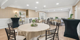 Celebration of life venue for services, gatherings and receptions at Arthur F. White Funeral Home