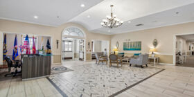 Lobby at Joshua Mortuary & Joshua Memorial Park
