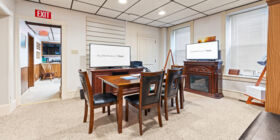 Arrangement room at Linwood W. Ott Funeral Home Inc.
