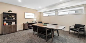 Arrangement room at Henderson's Fraser Valley Funeral Home