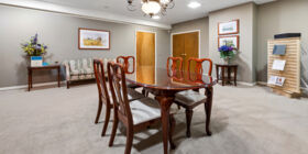 Arrangement room at Halteman Fett & Dyer Funeral Home