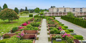 Cemetery grounds at Ocean View Funeral Home & Burial Park
