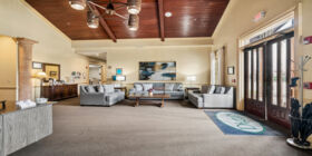 Lobby at Sunset North Funeral Home