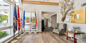 Sitting area at D.O. McComb & Sons Funeral Homes - Lakeside Park