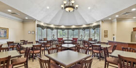 Celebration of life venue for services, gatherings and receptions at Oehler Funeral Home