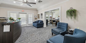 Lobby at Boice Funeral Home