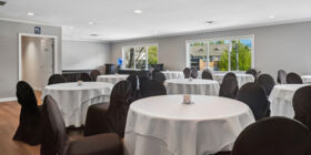 Standard Celebration of life venue for services, gatherings and receptions at Bell & Burnaby Funeral Chapel