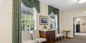 Sitting area at Weller Funeral Home