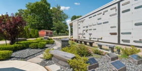 Cremation garden at Kraft Funeral Service & Kraft-Graceland Memorial Park