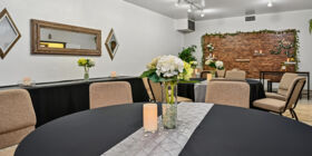 Celebration of life venue for services, gatherings and receptions at Advantage Crystal Rose Funeral Home