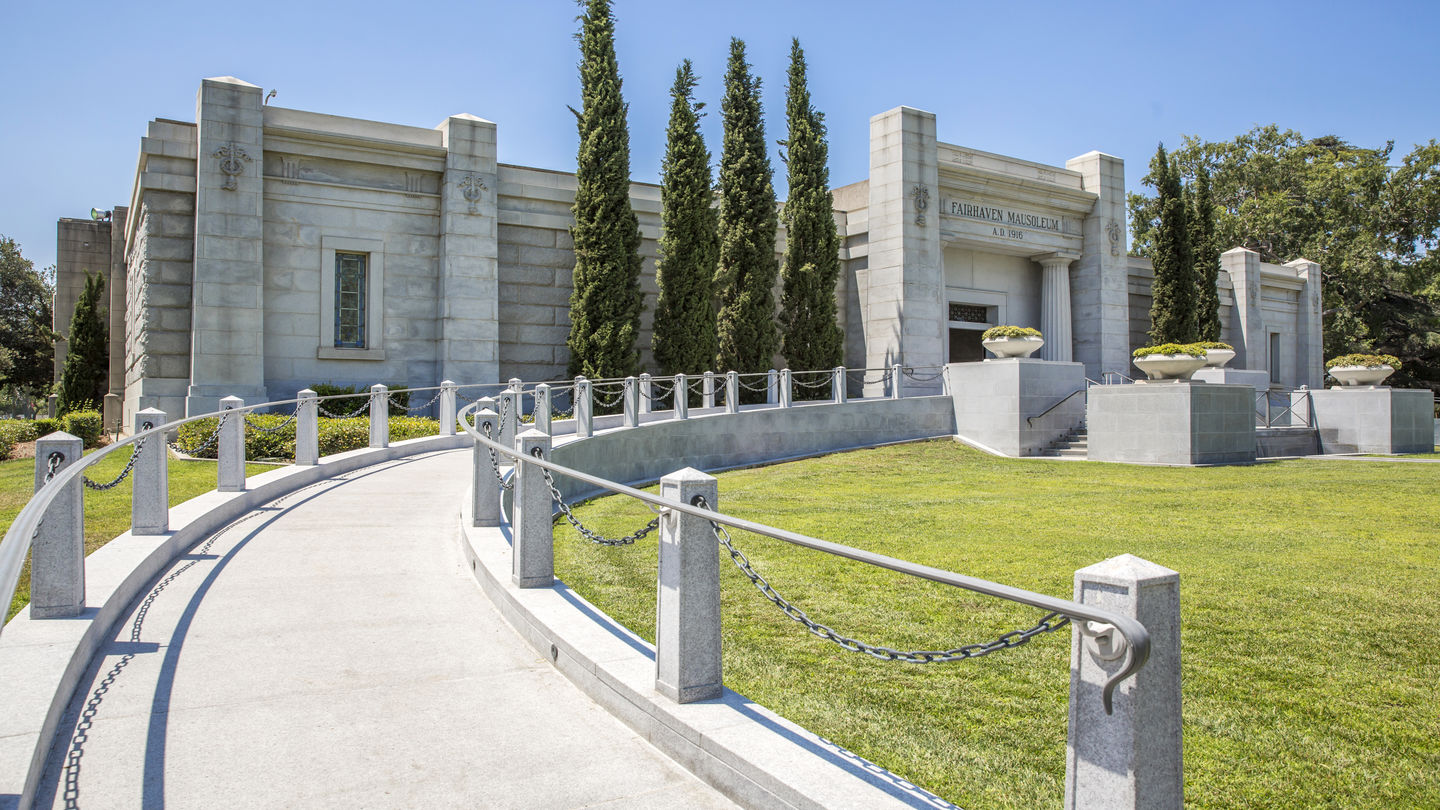 Historic Mausoleum at Fairhaven Memorial Park