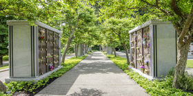 Columbariums at First Memorial Garden of Memories