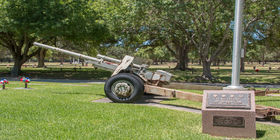 Veterans memorial at Sunset Memorial Park. 