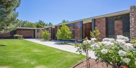 Mausoleum exterior at Pierce Brothers Valley Oaks Memorial Park. 