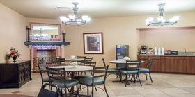 Reception room at Sunset Funeral Home