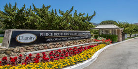 Signage at Valley Oaks-Griffin Memorial Park, Mortuary & Crematory